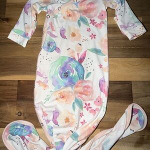 Floral Kids One Piece